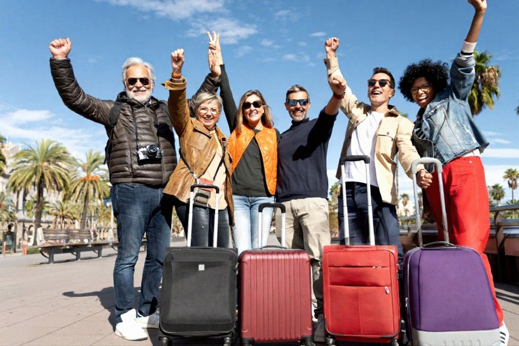 traveling adult
